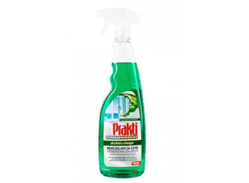 Средство для мытья стёкол Dr. Prakti alcohol&vinegar 1 л (зеленый) (97-546) Средство для мытья стёкол Dr. Prakti alcohol&vinegar 1 л (зеленый) (97-546)